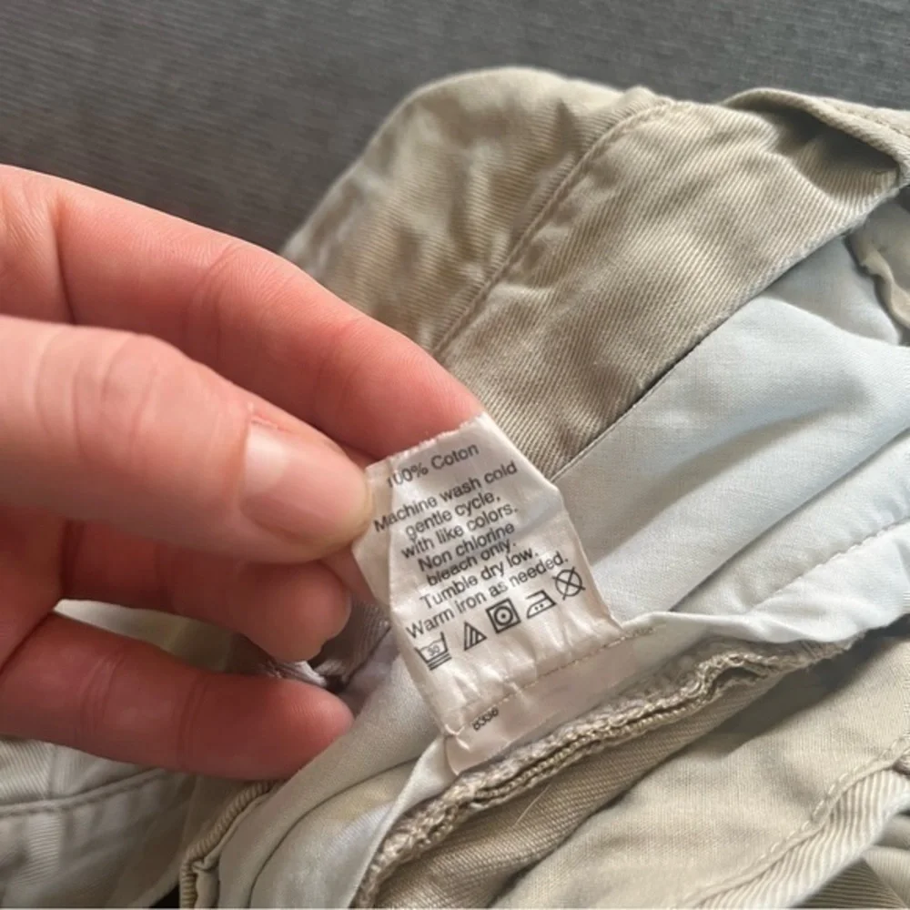J crew tan dress shorts
